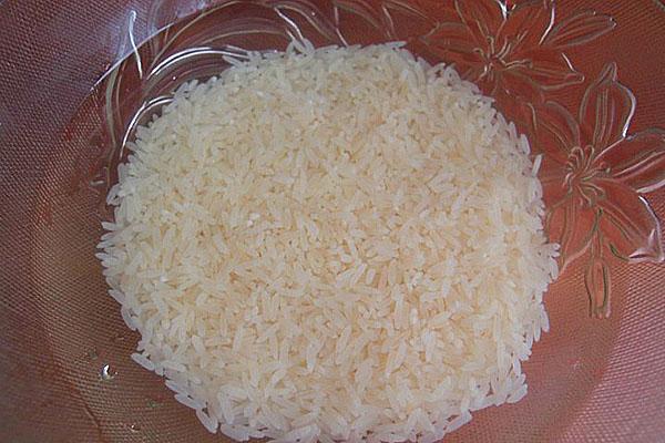 ξεπλύνετε το ρύζι