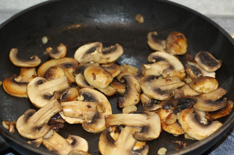 fry mushrooms