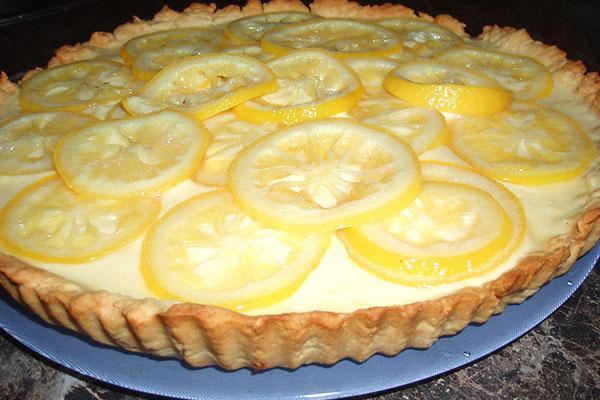citronový koláč