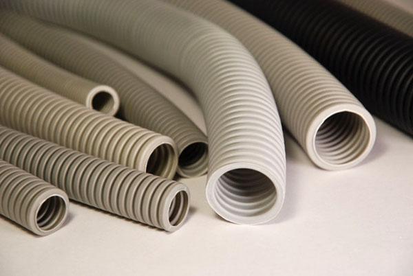 types of corrugated pipes for cable