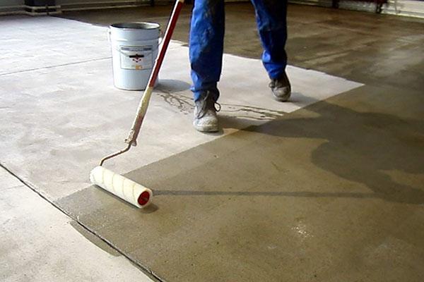 betoninių grindų gruntas