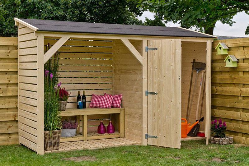 small shed for summer cottages
