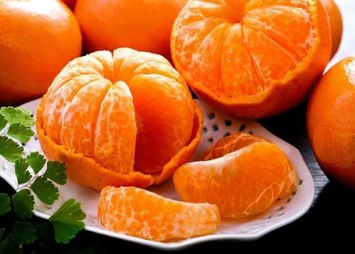 mandarinų sudėtis