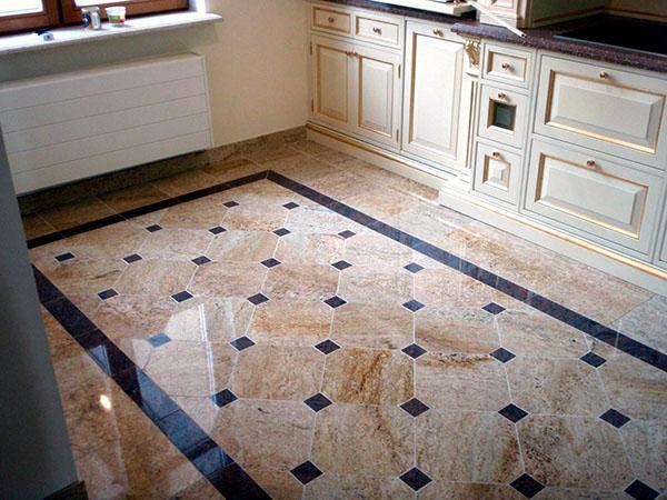 beautiful kitchen floor