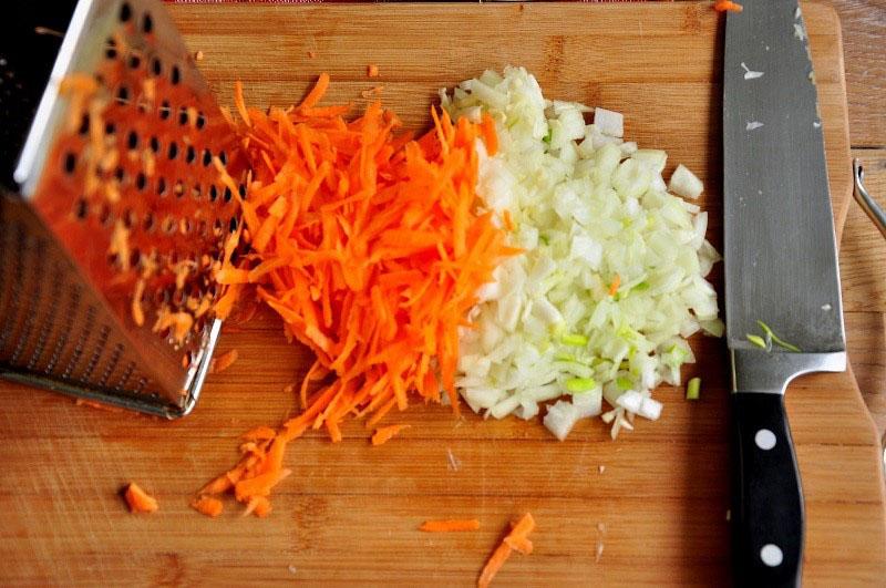 κόψτε τα λαχανικά