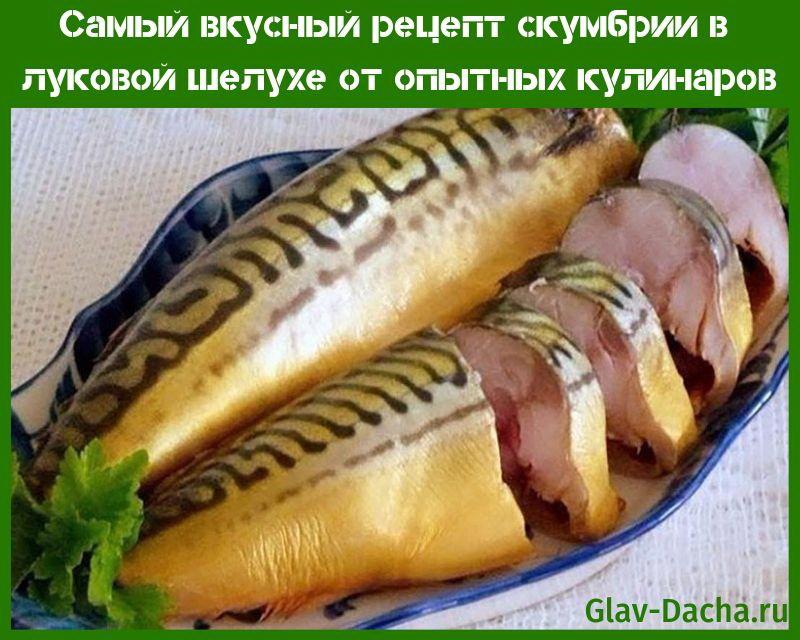 najchutnejší recept na makrely v cibuľových šupkách