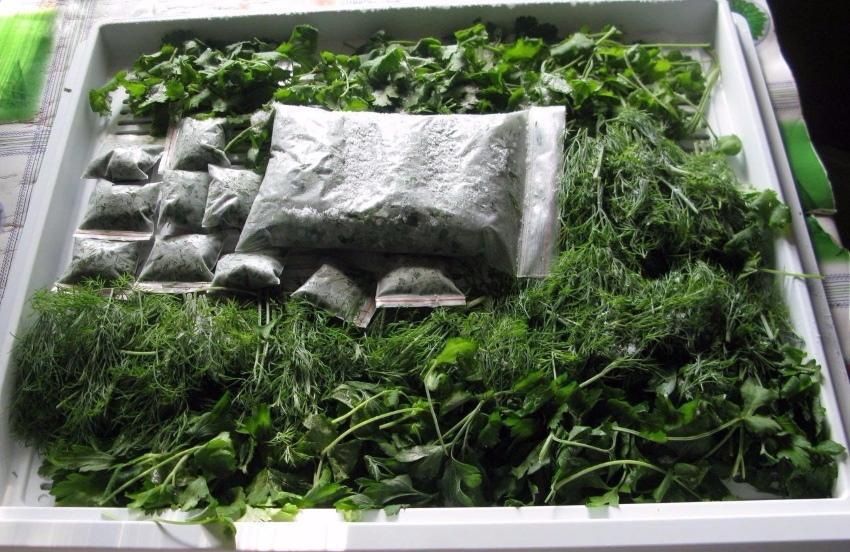 how to freeze greens for the winter