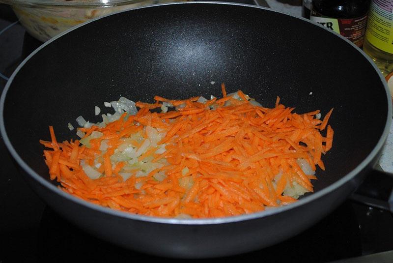 ceapa si morcovii prajiti