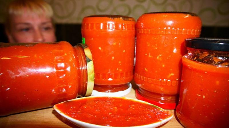 tomatensausrecepten voor de klassieke winterversie