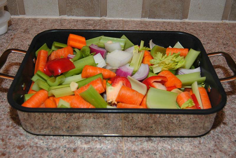 izbor povrća za pečenje