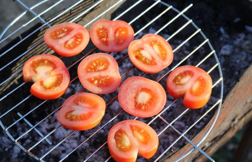 cách nướng cà chua