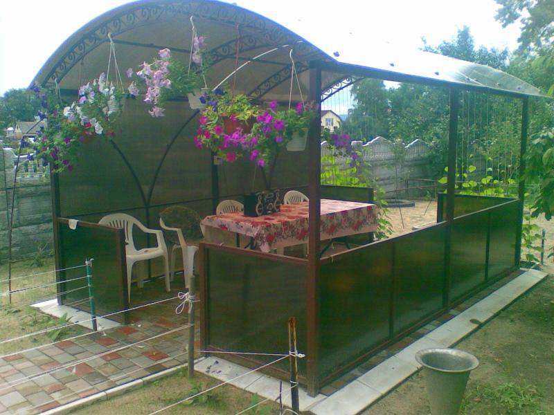 DIY Polycarbonat Pavillon