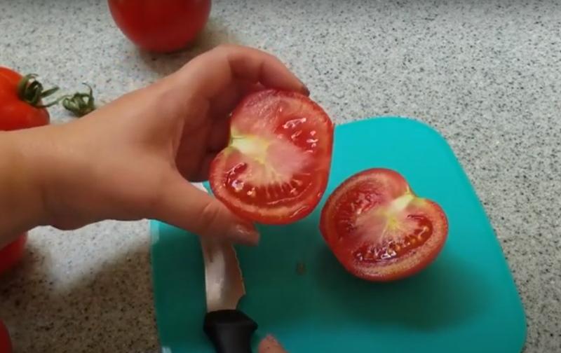 Penginjilan buah tomato