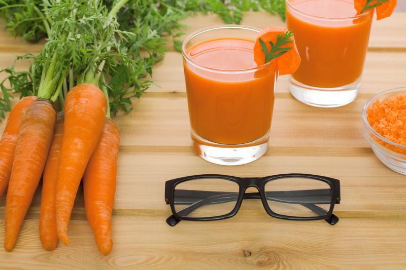 propriedades úteis do suco de cenoura e contra-indicações