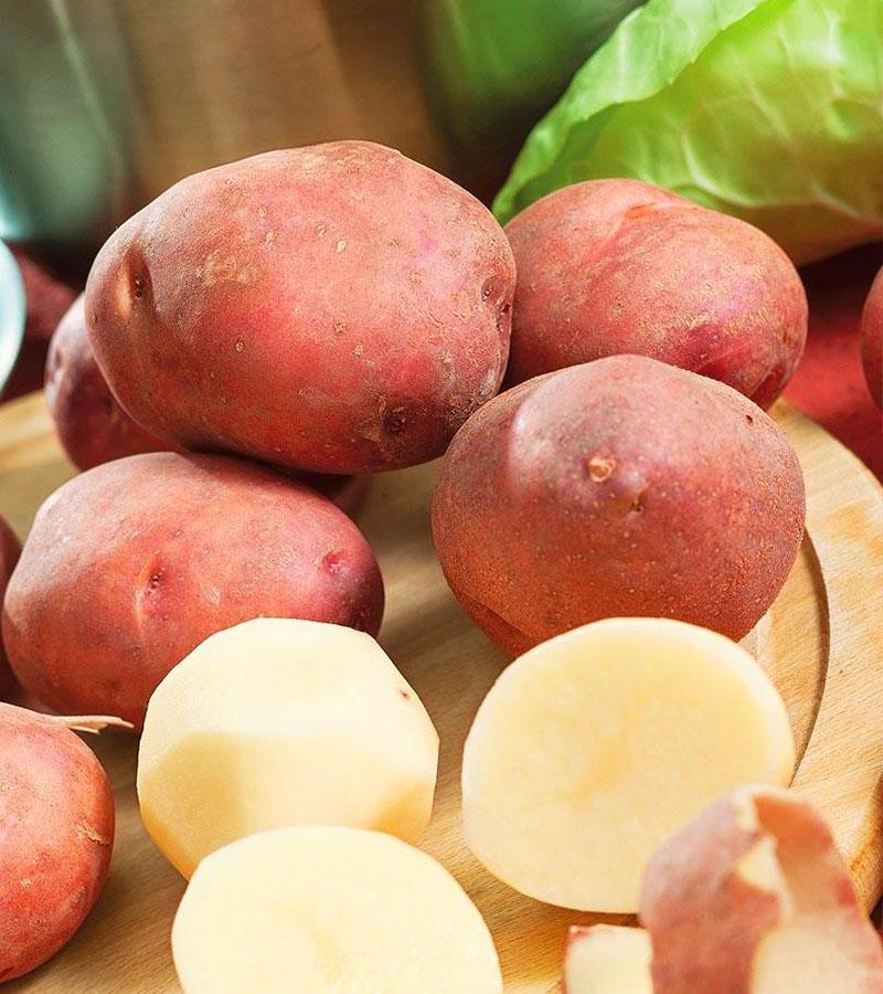 Irbit potatoes in a cut