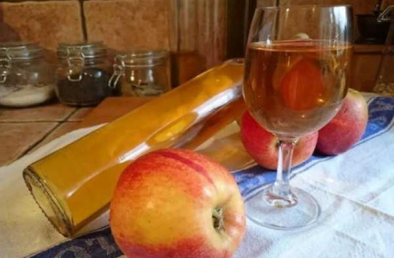 ябълкова тинктура на водка рецепта