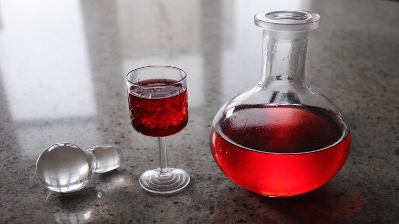 laag-alcoholische cranberrytinctuur