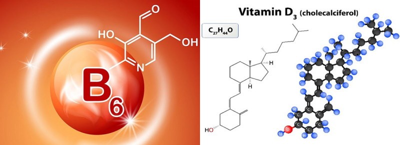 vitamina B i vitamina D.