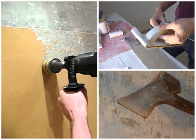 как да премахнете боята от стена