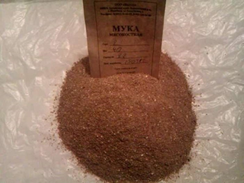 meat and bone meal instructions for use